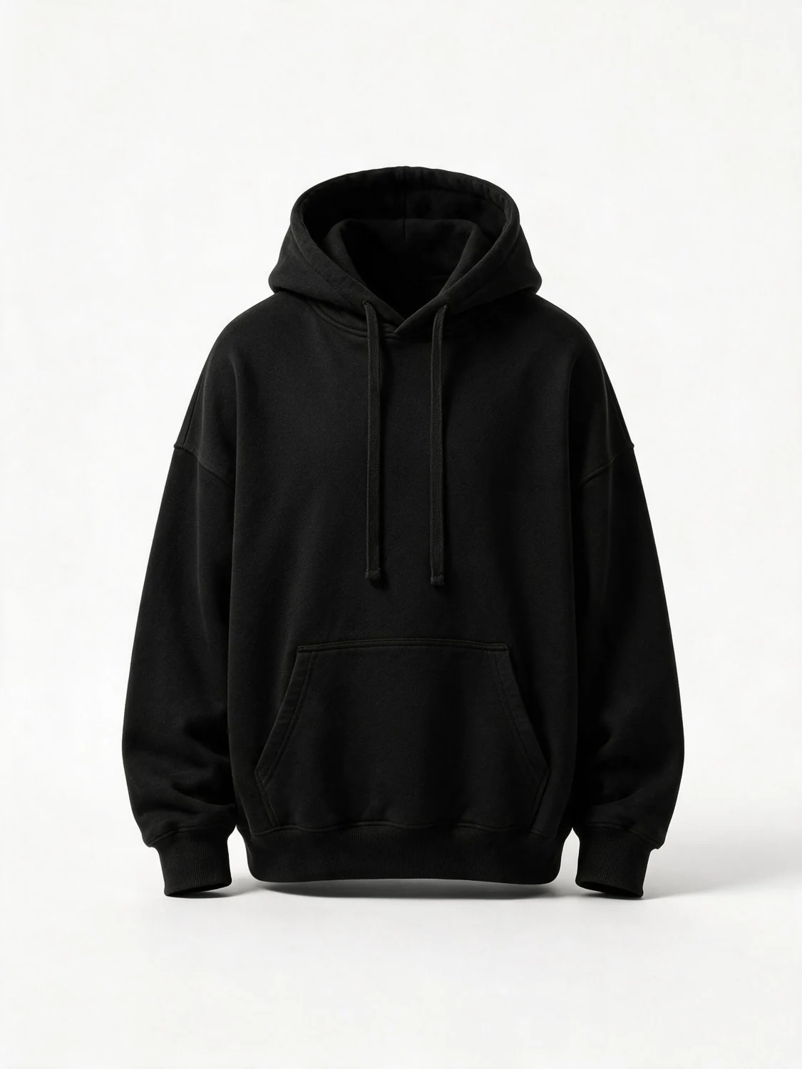 Heavyweight Hoodie — Black